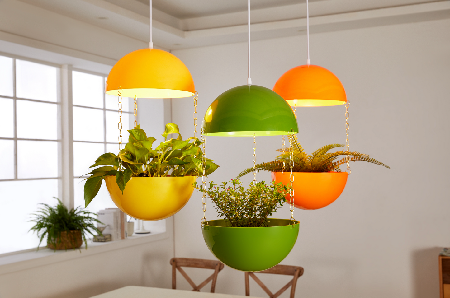 Pendant Planter, No Light (Orbital Series 07), the suspended signal