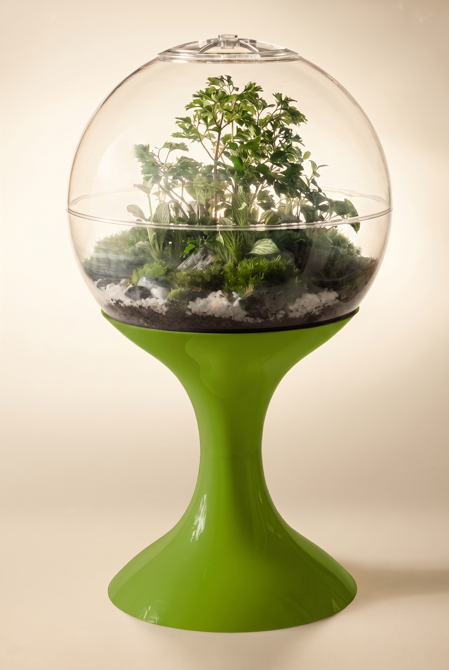 Atomic Space Age Terrarium